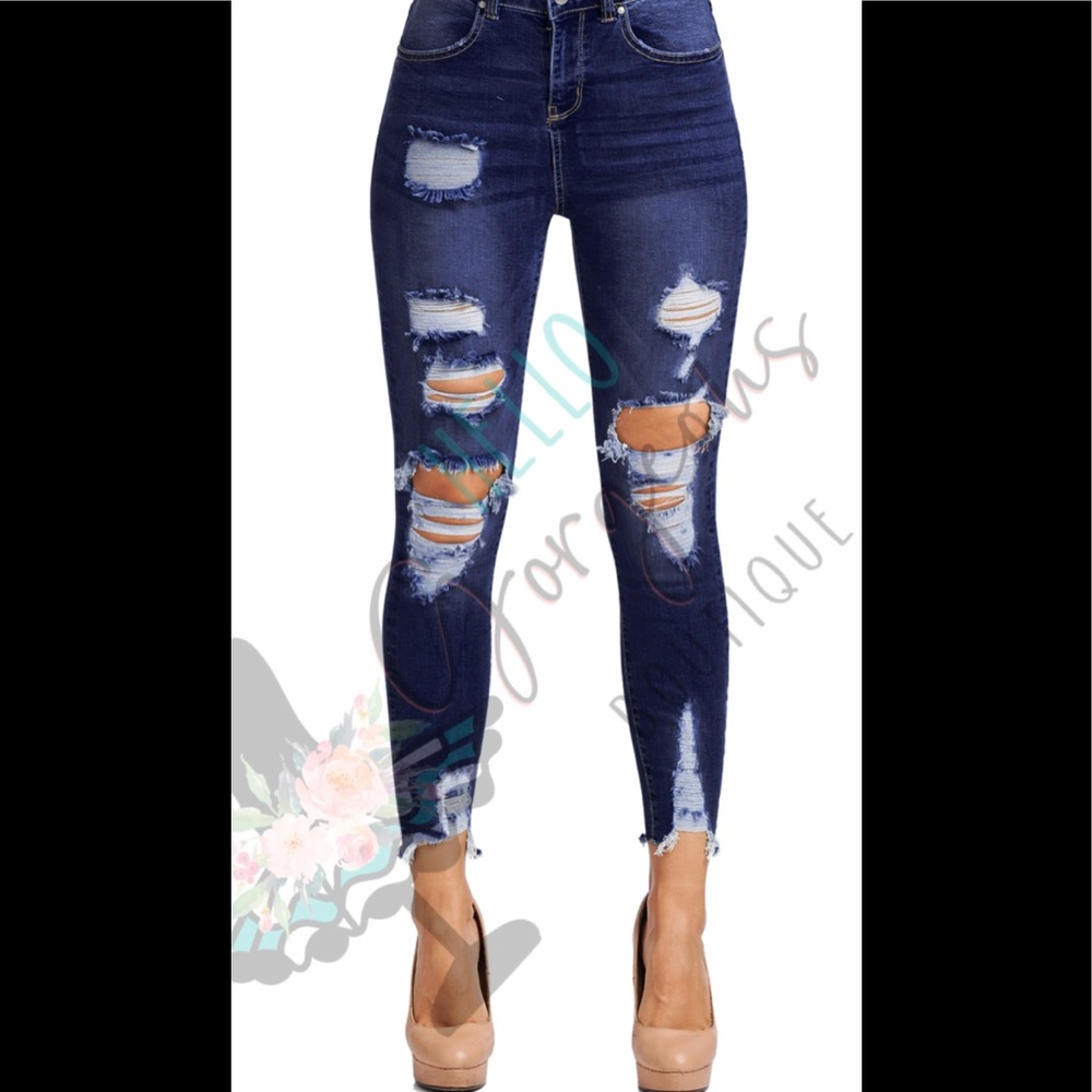 Destroyed Jeans